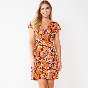 NWT Nine West Floral Print Dress Size XSmall